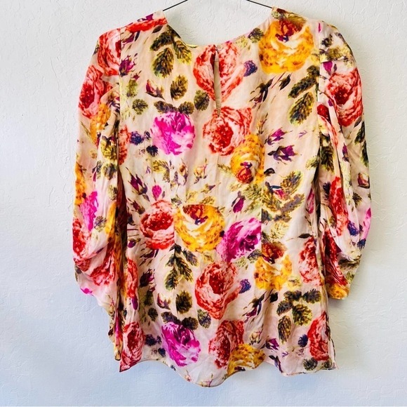 Kobi Halperin $428 Luxury Embellished Sequin Embroidered Hailee Blouse NWT XS - Picture 13 of 16